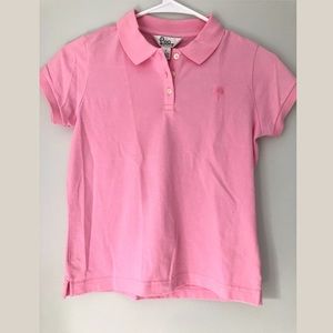 pink girls lily pulitzer collared shirt